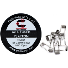 Coilology - Fused Clapton Ni80 0,8 ohm